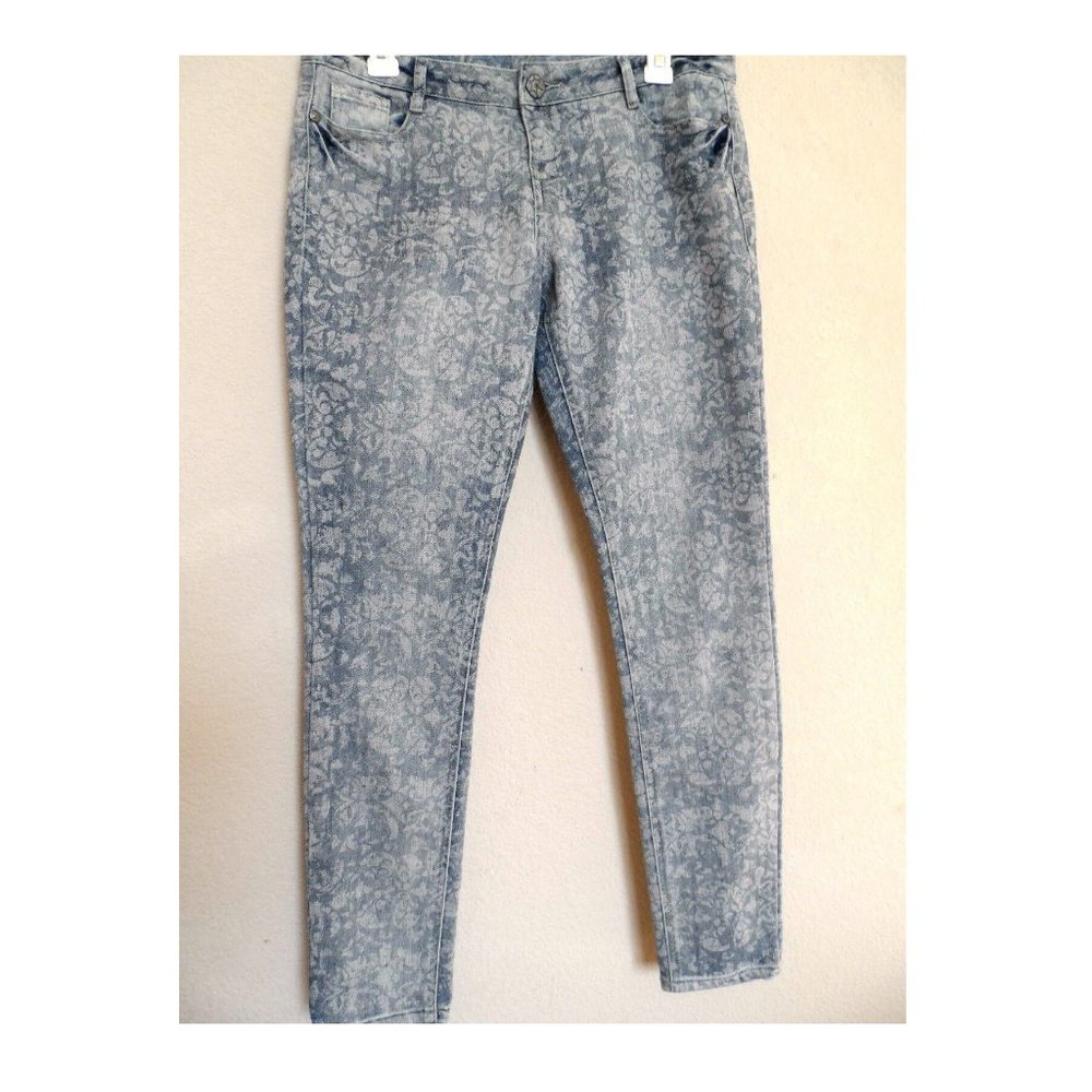 Vanilla Star Girls Lace Pattern Jeans - Size:11